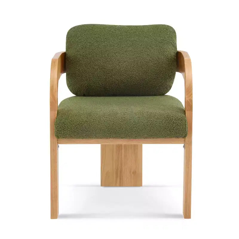 Christopher Knight Home Smolder Modern Rubberwood Upholstered Dining Chairs with Pillow Back (Set of 2)