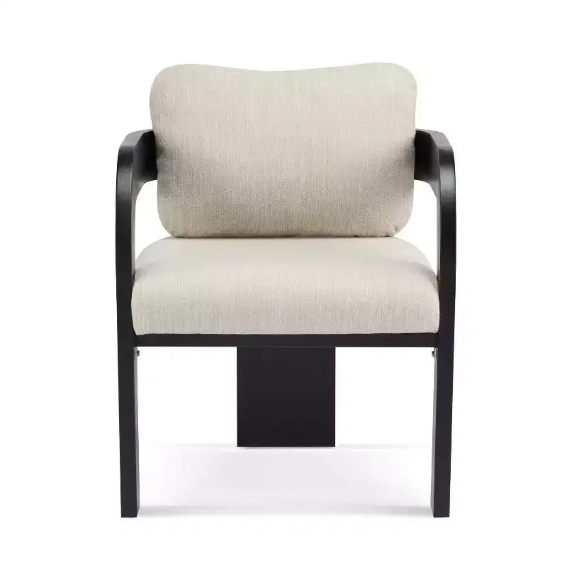 Christopher Knight Home Smolder Modern Rubberwood Upholstered Dining Chairs with Pillow Back (Set of 2)
