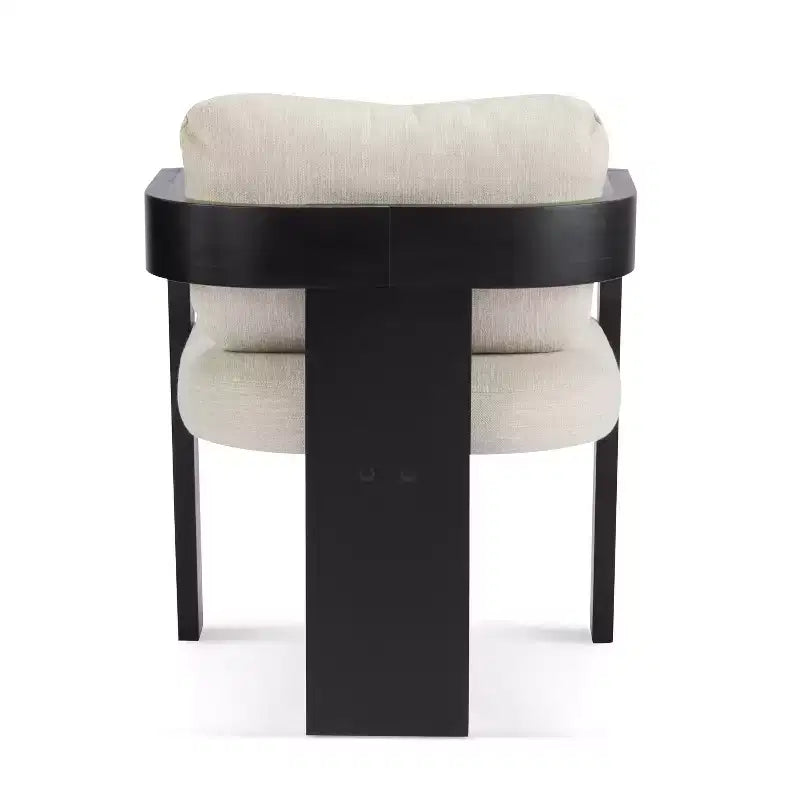 Christopher Knight Home Smolder Modern Rubberwood Upholstered Dining Chairs with Pillow Back (Set of 2)