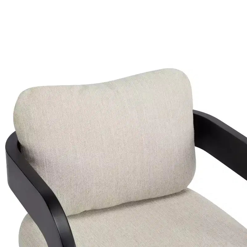 Christopher Knight Home Smolder Modern Rubberwood Upholstered Dining Chairs with Pillow Back (Set of 2)