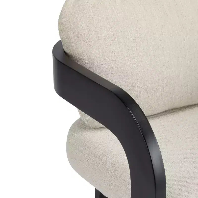 Christopher Knight Home Smolder Modern Rubberwood Upholstered Dining Chairs with Pillow Back (Set of 2)