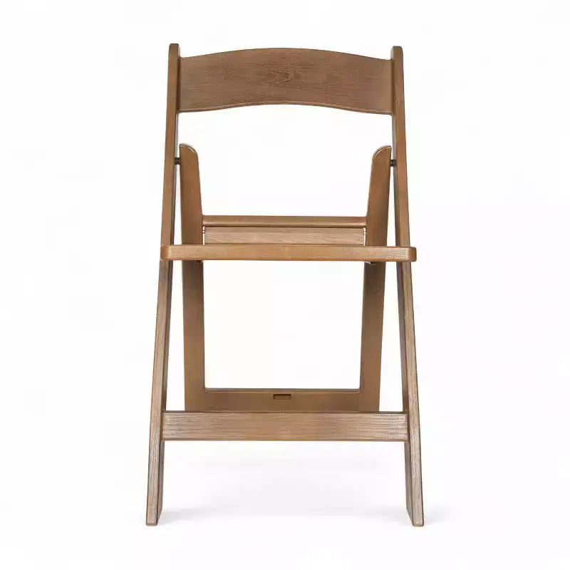 Flash Furniture HERCULES Series 800 lb. Capacity Resin Folding Chair with Slatted Seat
