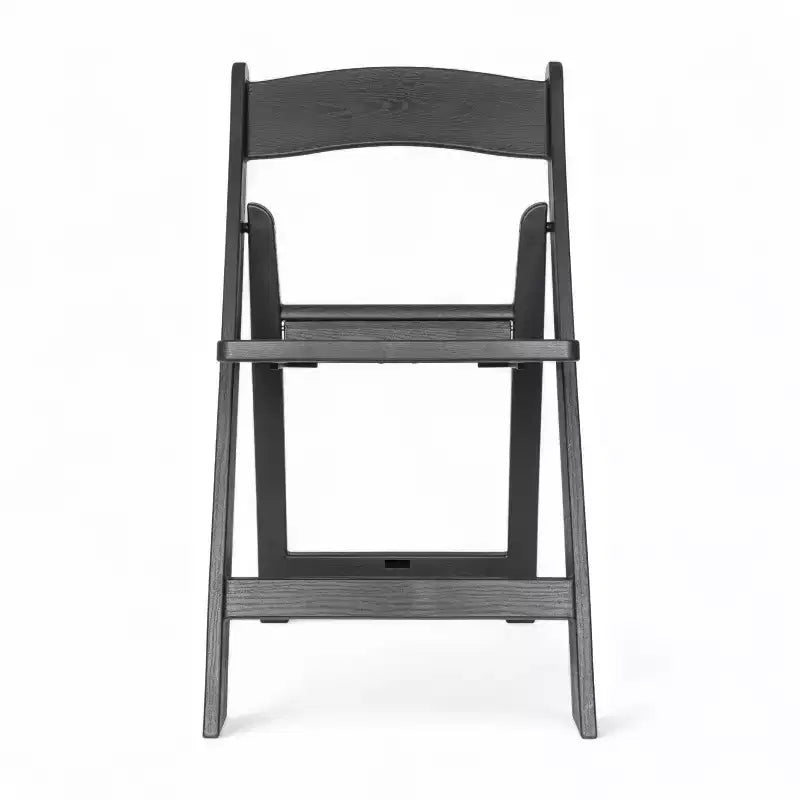 Flash Furniture HERCULES Series 800 lb. Capacity Resin Folding Chair with Slatted Seat
