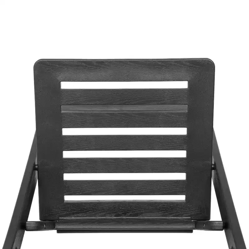 Flash Furniture HERCULES Series 800 lb. Capacity Resin Folding Chair with Slatted Seat