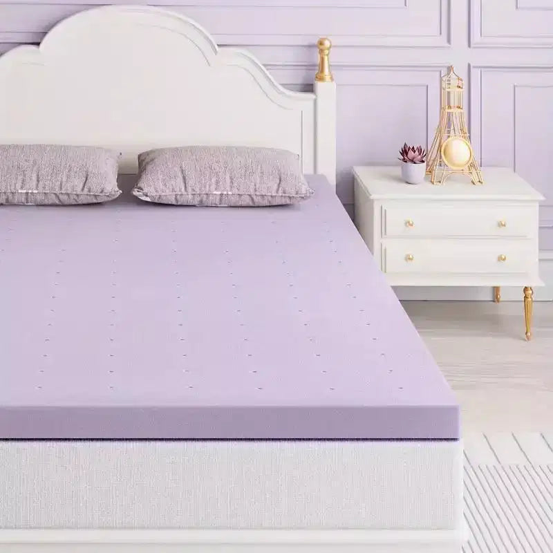 MAYEERTY 2 Inch Queen Mattress Topper - Premium Firm Memory Foam, Ventilated, Cooling Gel-Infused, High-Density for Comfort