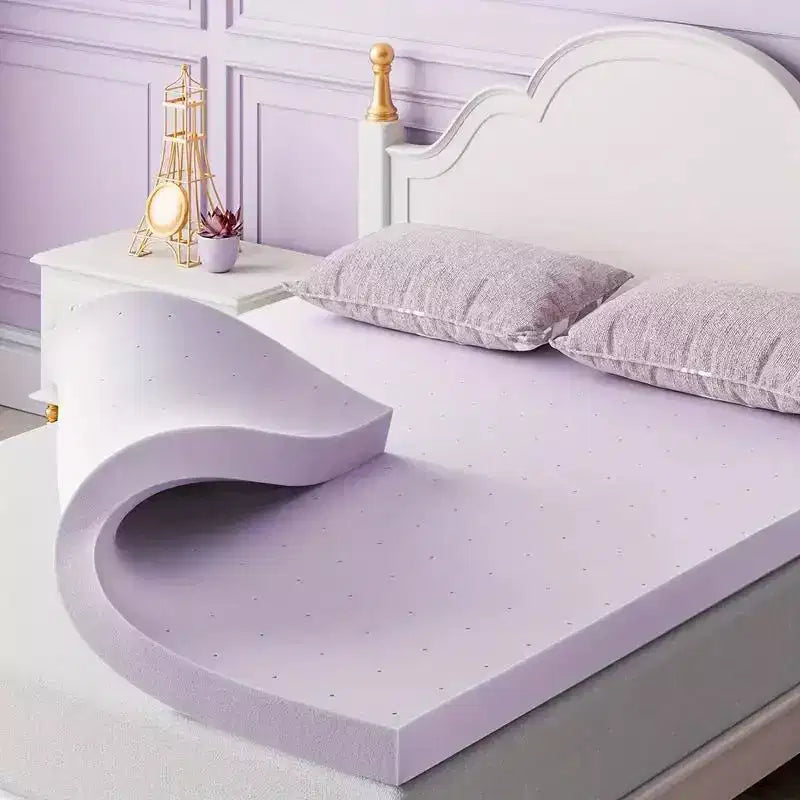 MAYEERTY Surmatelas 2 Pouces Queen – Mousse à mémoire de forme ferme premium, ventilé, infusé de gel rafraîchissant, haute densité pour plus de confort