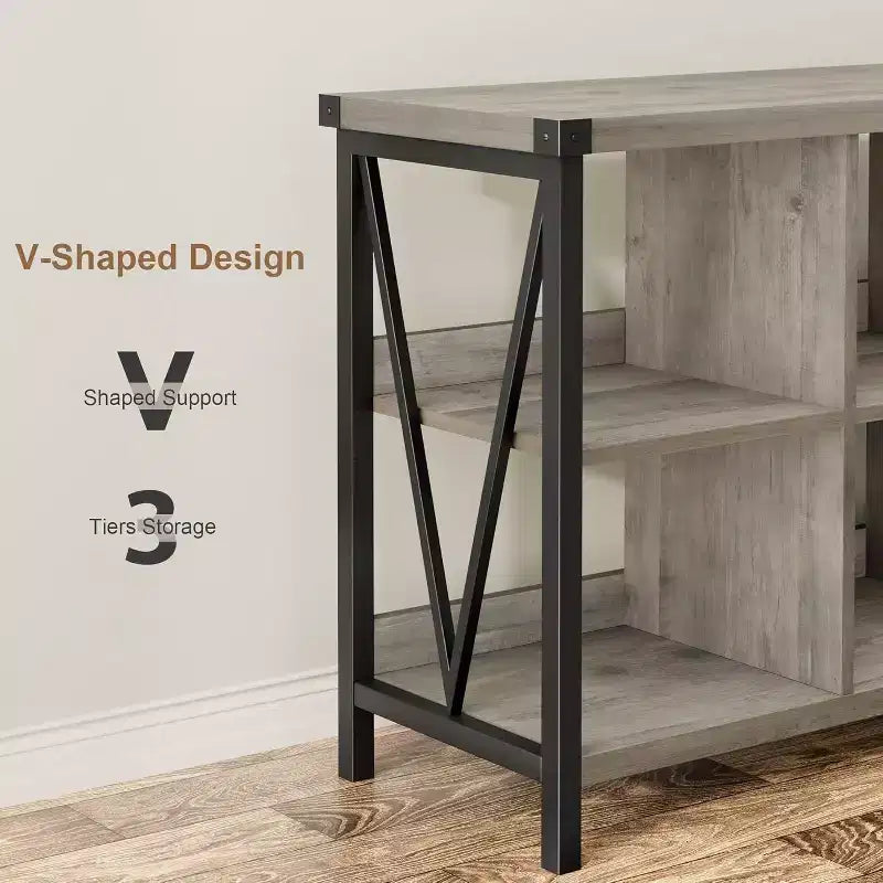 Console cabinets,console Bookshelfs for Entryway, Long Low Book Shelf for Living Room