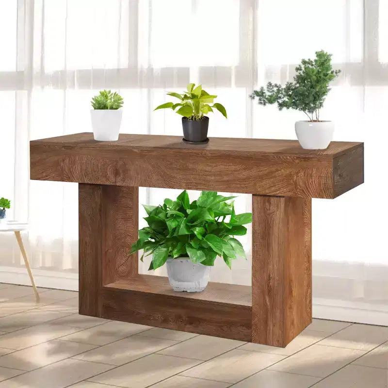 63 Console Table for Entryway, Narrow Sofa Table Behind Couch, Entryway Table Foyer Hallway Table, Wooden Console Sofa Table for Entrance