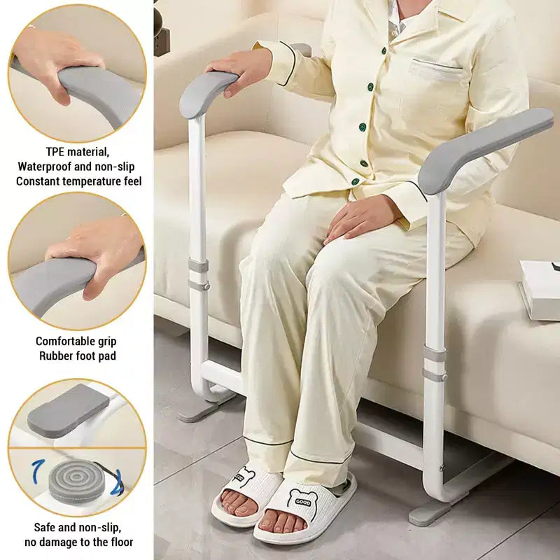 6-Speed Height Adjustable Chair Couch Stand Aid, Mobility Standing Aid Rail , Disabled People, Sofa Stand Assist from Sofa,Co-uch,Bed