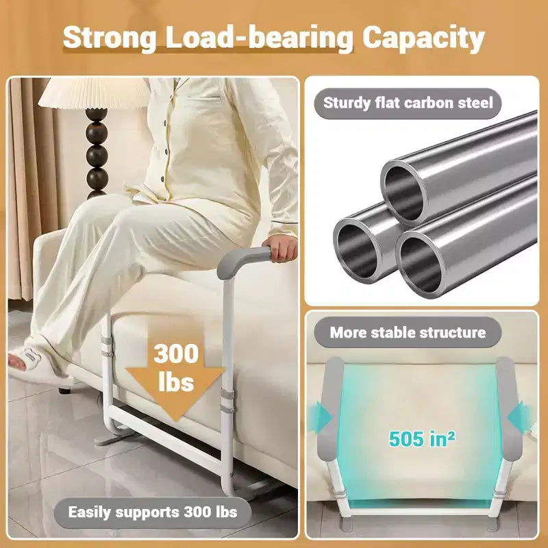 6-Speed Height Adjustable Chair Couch Stand Aid, Mobility Standing Aid Rail , Disabled People, Sofa Stand Assist from Sofa,Co-uch,Bed