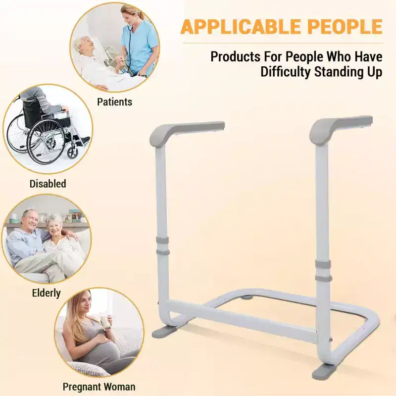 6-Speed Height Adjustable Chair Couch Stand Aid, Mobility Standing Aid Rail , Disabled People, Sofa Stand Assist from Sofa,Co-uch,Bed