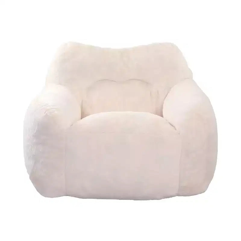 MAYEERTY Bean Bag Sofa Chair with Armrests High Density Foam Lazy Comfortable for Adults Living Room Bedroom Reading Nook