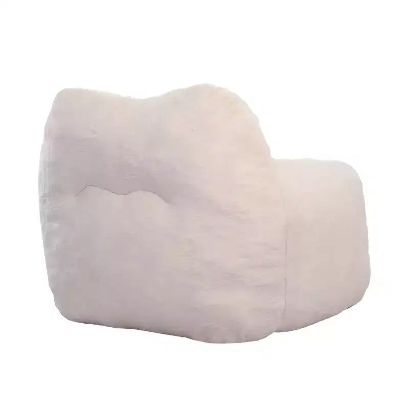 MAYEERTY Bean Bag Sofa Chair with Armrests High Density Foam Lazy Comfortable for Adults Living Room Bedroom Reading Nook