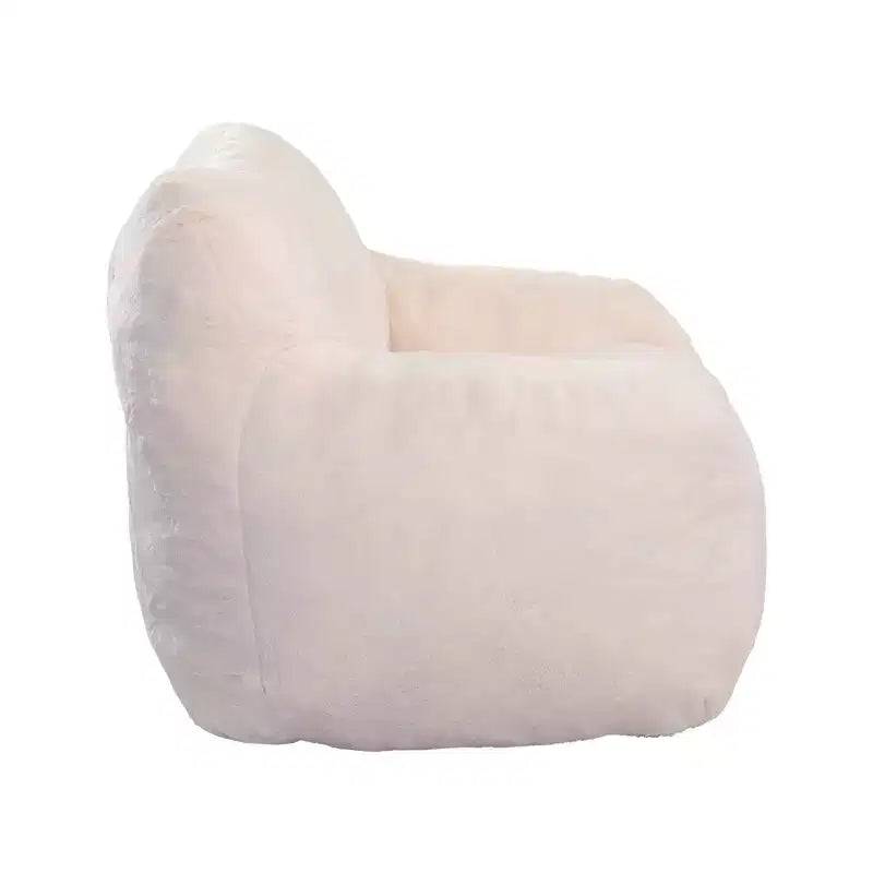 MAYEERTY Bean Bag Sofa Chair with Armrests High Density Foam Lazy Comfortable for Adults Living Room Bedroom Reading Nook