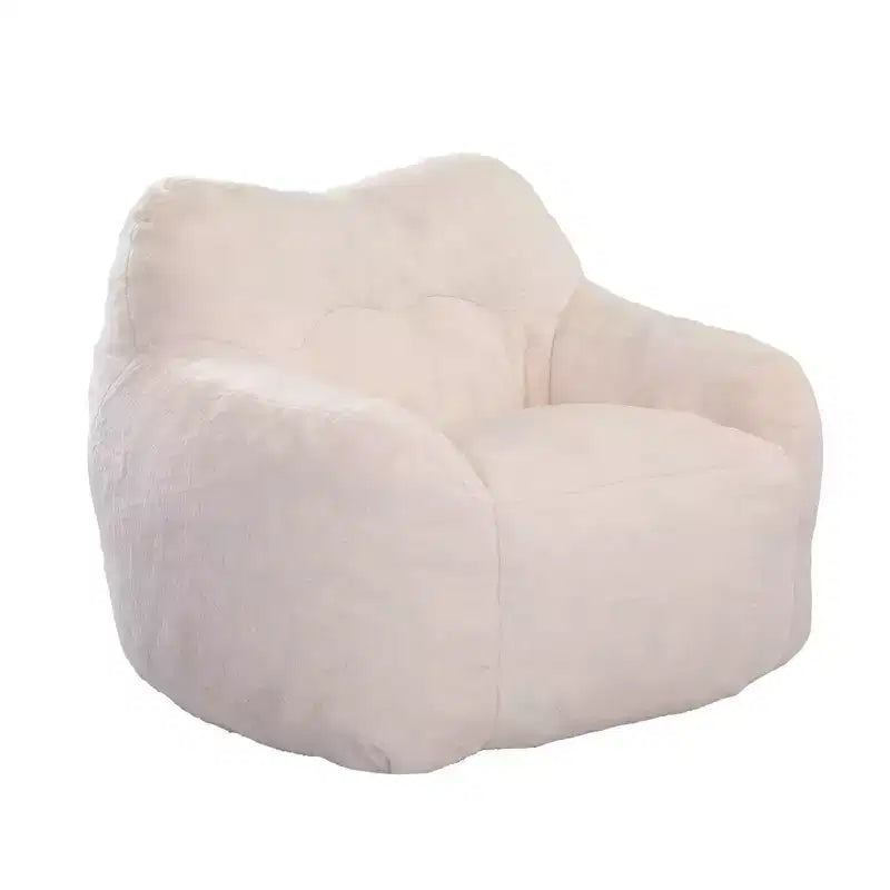 MAYEERTY Bean Bag Sofa Chair with Armrests High Density Foam Lazy Comfortable for Adults Living Room Bedroom Reading Nook