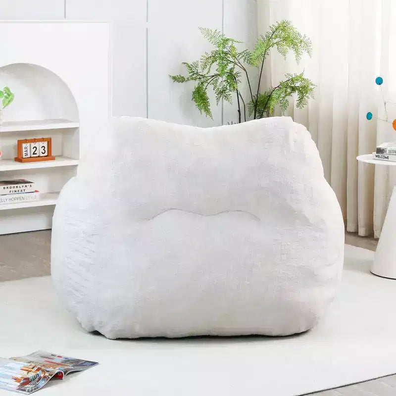 MAYEERTY Bean Bag Sofa Chair with Armrests High Density Foam Lazy Comfortable for Adults Living Room Bedroom Reading Nook