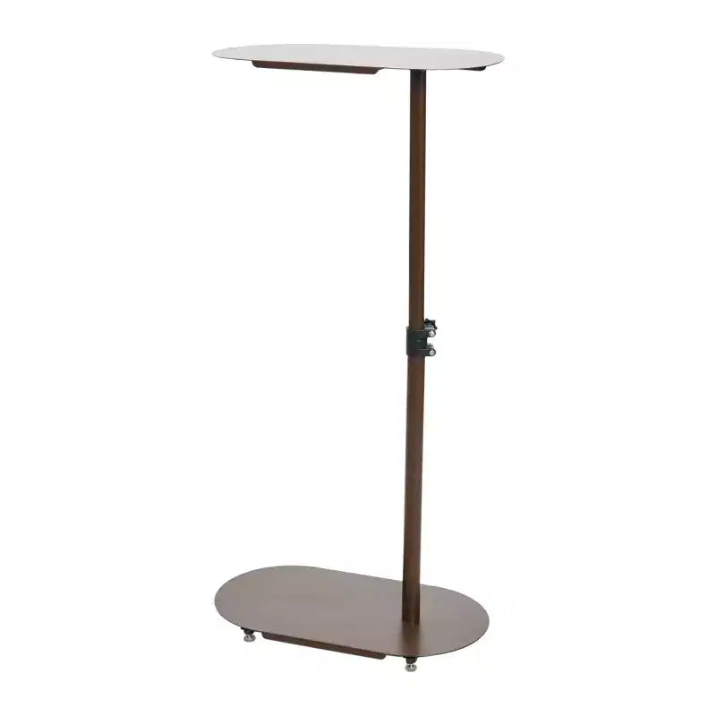 Table d'appoint moderne réglable en forme de C pour l'accessibilité
