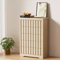 32 Tall Storage Dresser Organizer with Curved Profile Design, 5 Drawer Dresser for Rest Room Wood