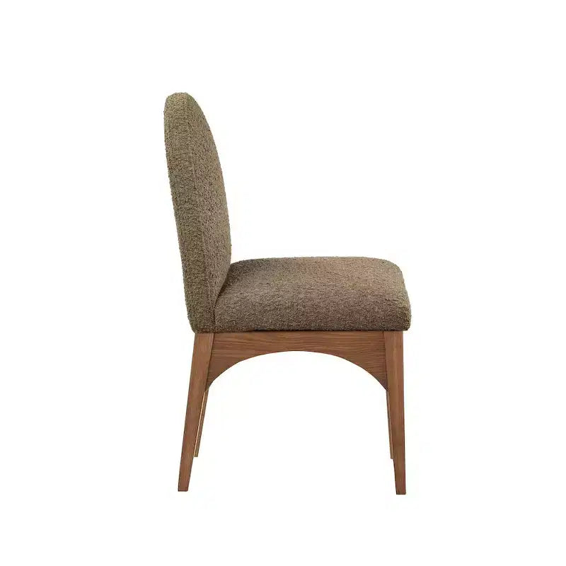 Meridian Furniture,Waldorf Boucle Fabric Dining Chair