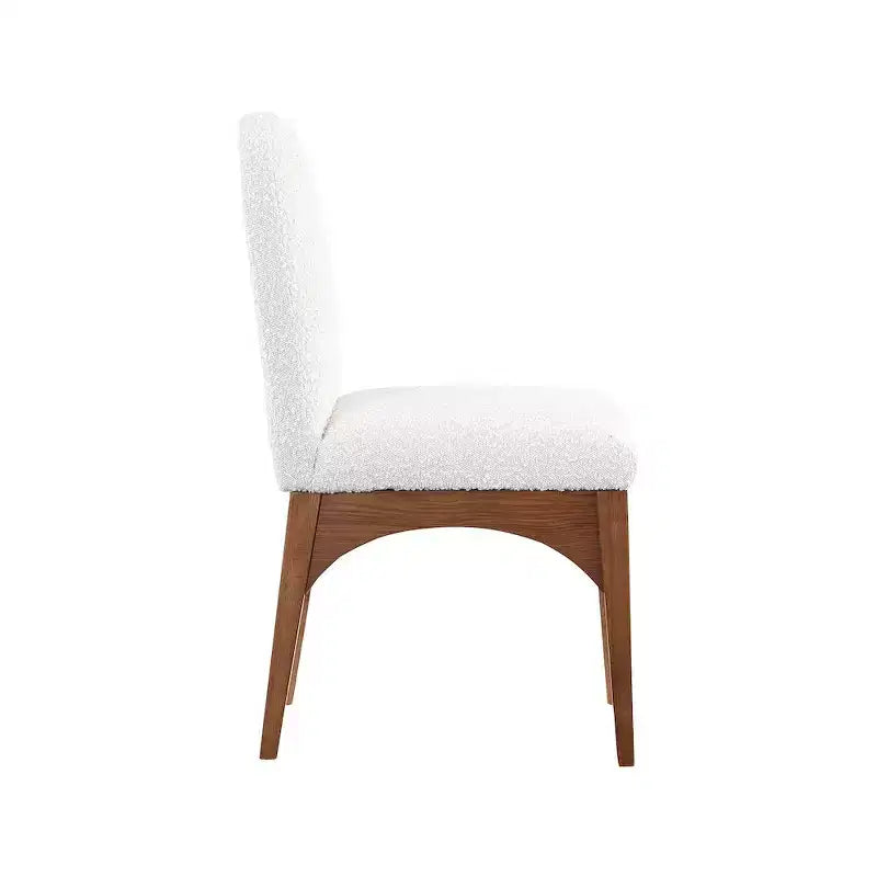 Meridian Furniture,Waldorf Boucle Fabric Dining Chair