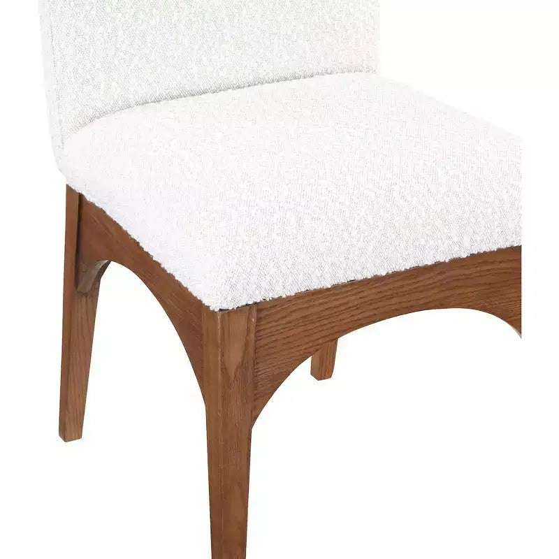 Meridian Furniture,Waldorf Boucle Fabric Dining Chair