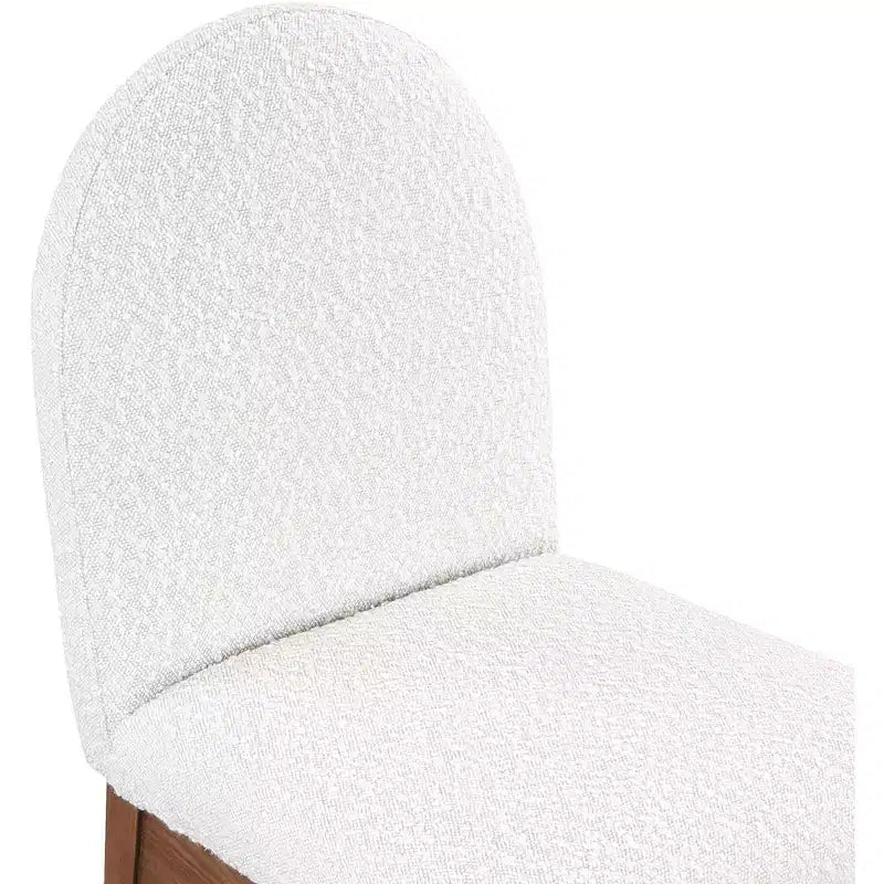 Meridian Furniture,Waldorf Boucle Fabric Dining Chair