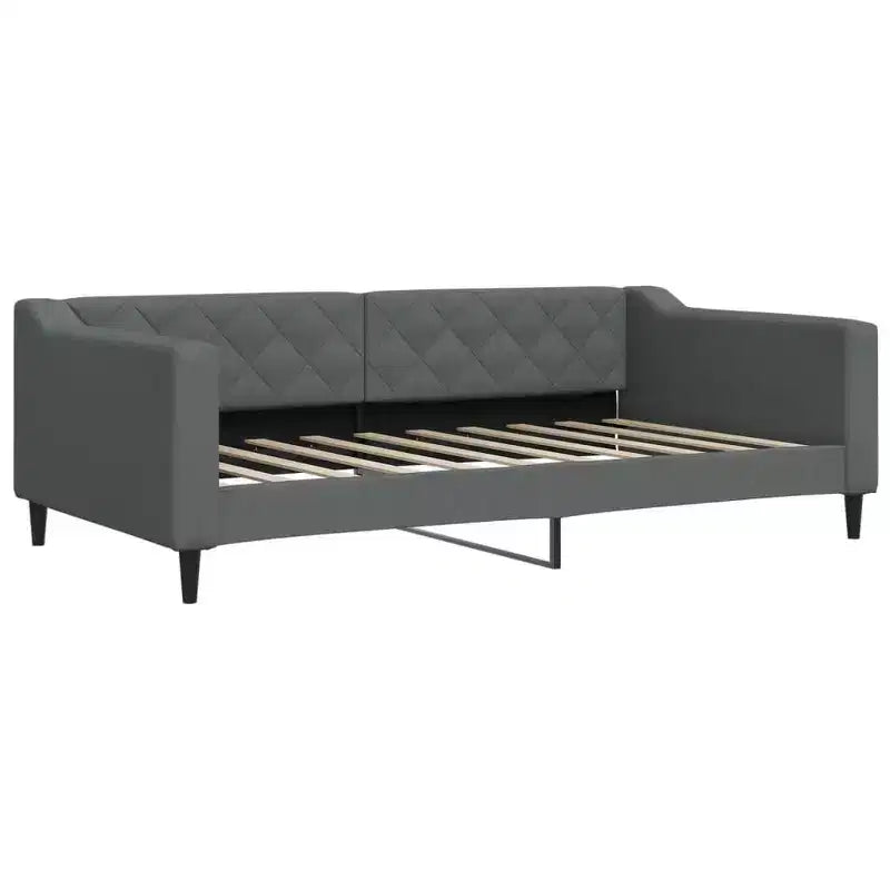 vidaXL Daybed with Trundle - Dark Gray