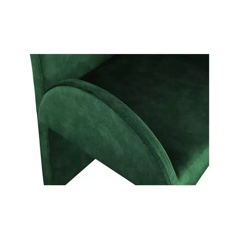 Meridian Furniture,Summer Velvet Dining Arm Chair, Set of 2