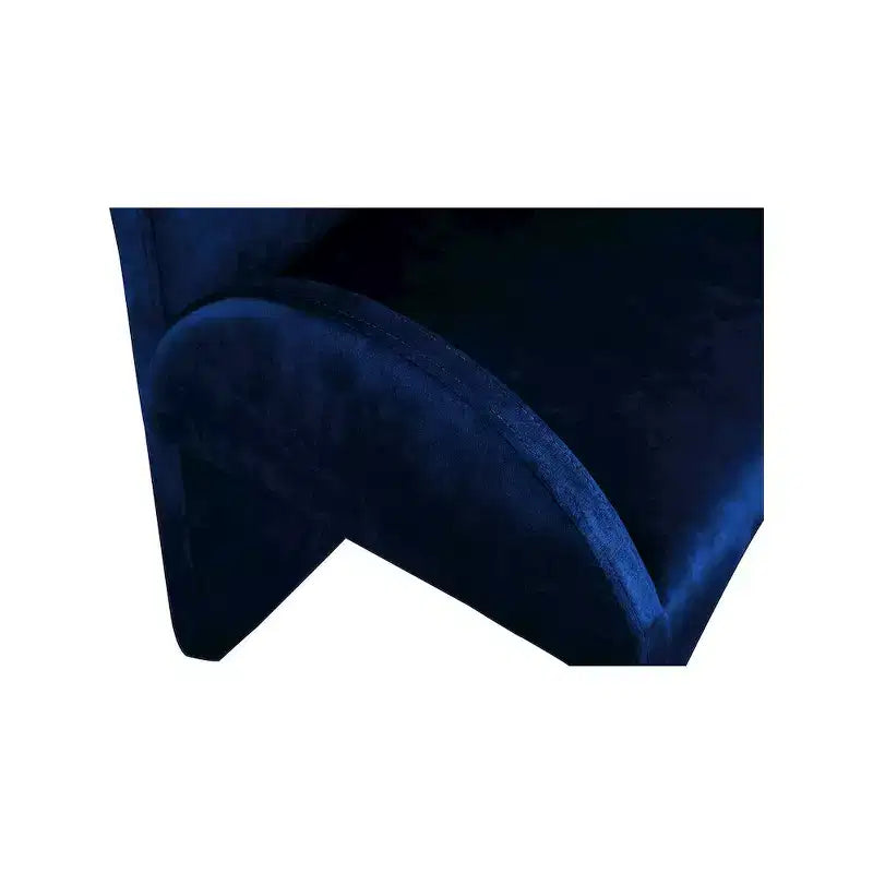 Meridian Furniture,Summer Velvet Dining Arm Chair, Set of 2