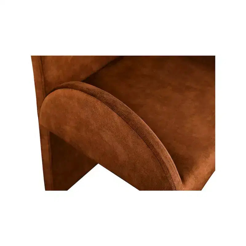 Meridian Furniture,Summer Velvet Dining Arm Chair, Set of 2