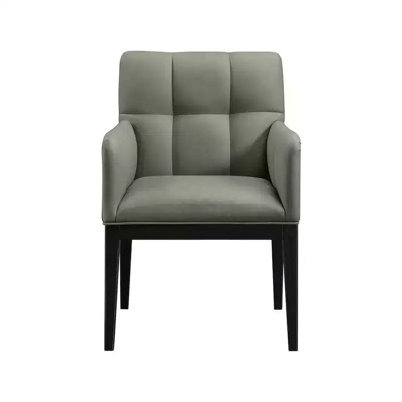 Meridian Furniture, Chaise de salle à manger Adrian en similicuir (lot de 2)