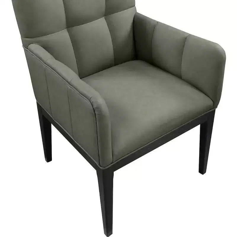 Meridian Furniture, Chaise de salle à manger Adrian en similicuir (lot de 2)
