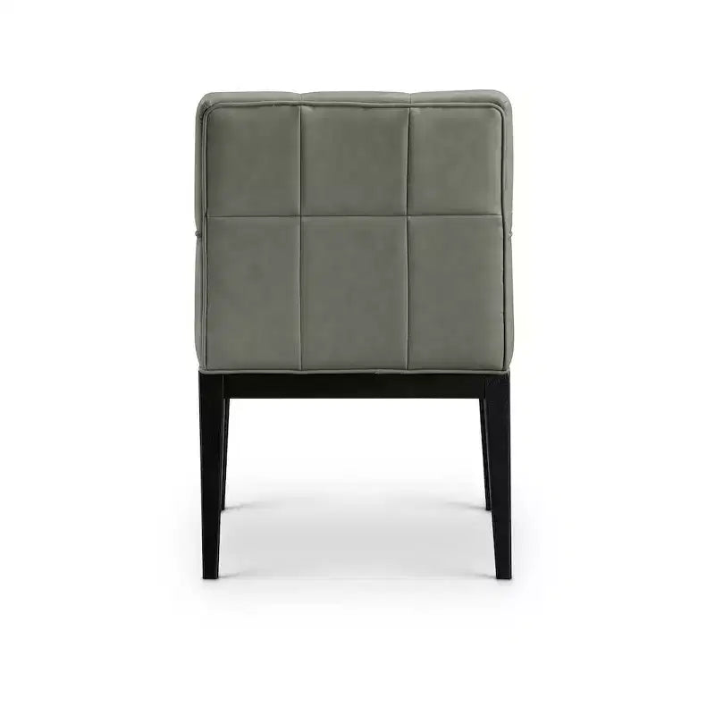 Meridian Furniture, Chaise de salle à manger Adrian en similicuir (lot de 2)