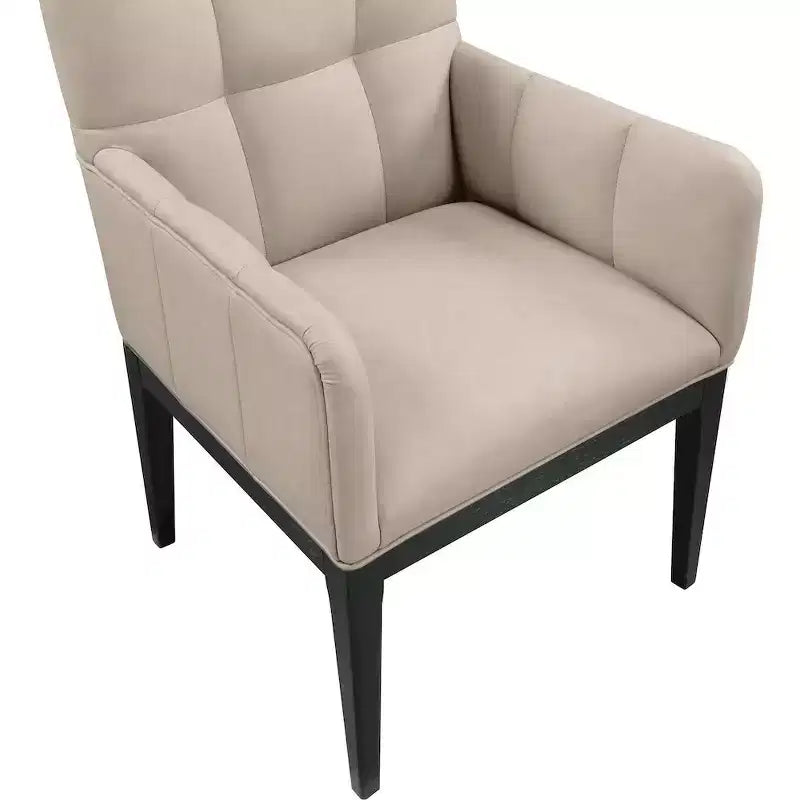 Meridian Furniture, Chaise de salle à manger Adrian en similicuir (lot de 2)