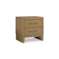 Signature Design by Ashley Sherbana 2-Drawer Nightstand, Light Brown