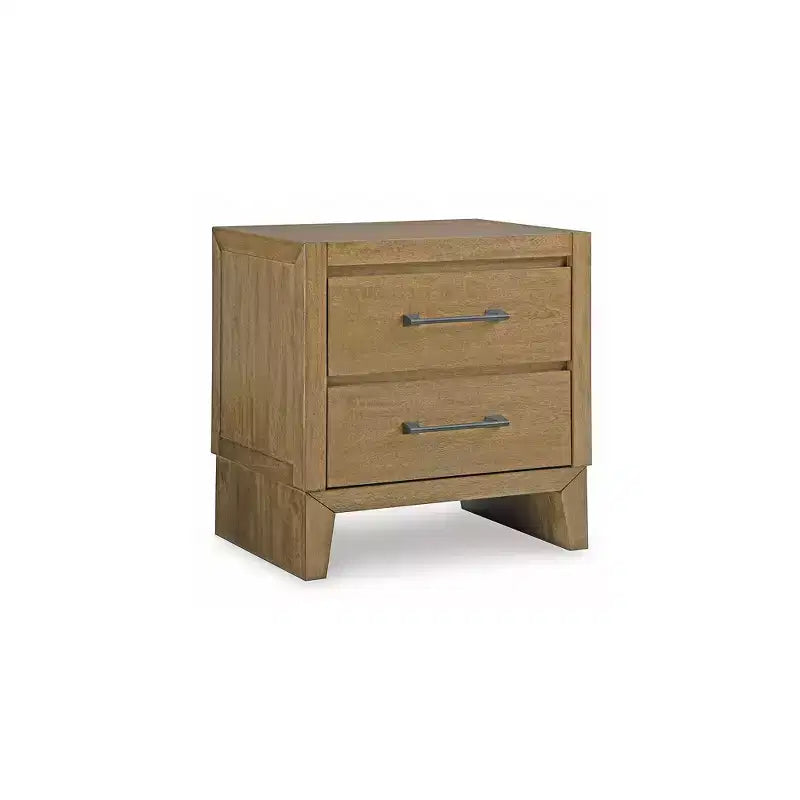 Signature Design by Ashley Sherbana 2-Drawer Nightstand, Light Brown