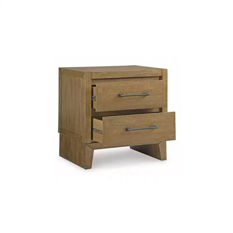Signature Design by Ashley Sherbana 2-Drawer Nightstand, Light Brown