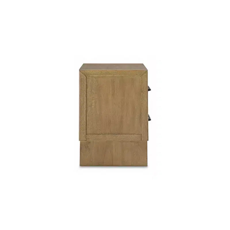 Signature Design by Ashley Sherbana 2-Drawer Nightstand, Light Brown