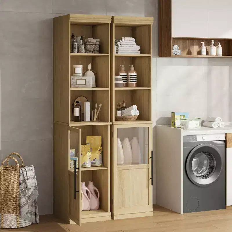 Pantry Cabinet, Tall Pantry Storage Cabinet, Farmhouse Kitchen Hutch with Storage Drawers for Living Room, Dining Room