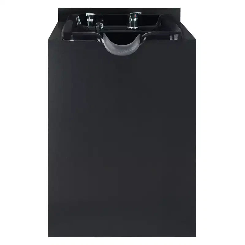 Karl Home Salon Wet Cabinet Station with Shampoo Bowl and Sprayer Faucet