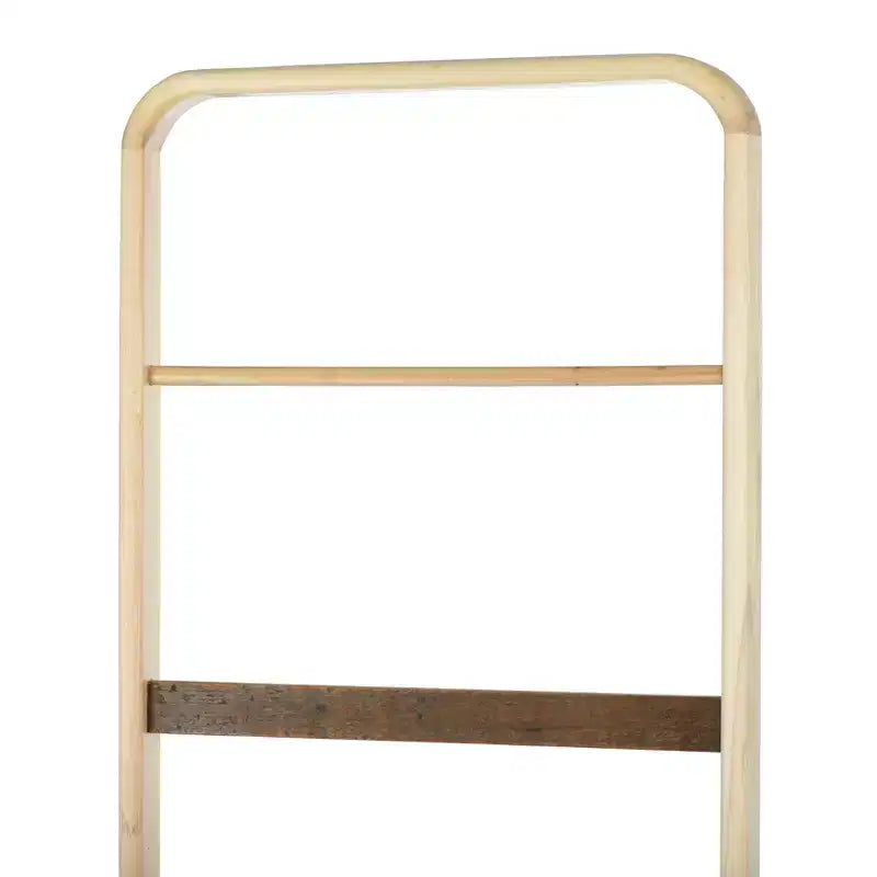 Elegant Wood Ladder Towel Rack