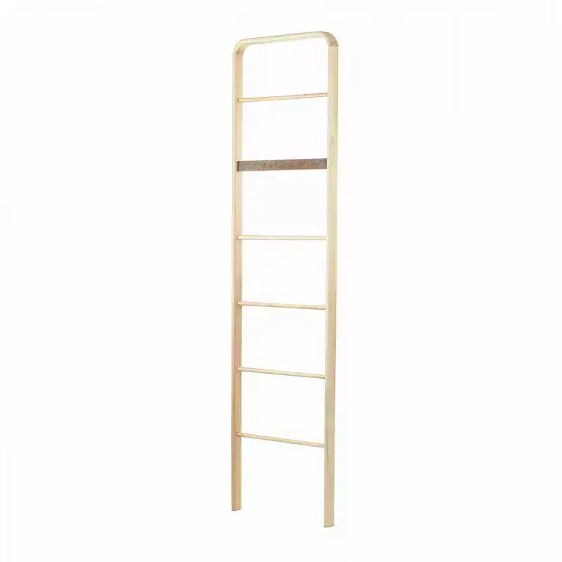 Elegant Wood Ladder Towel Rack