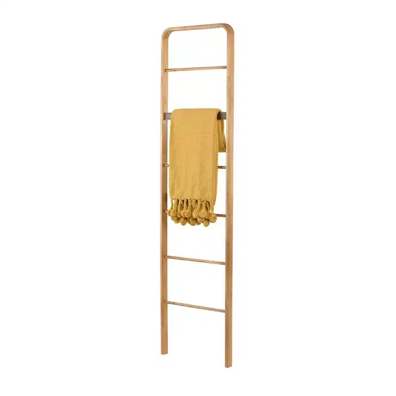 Elegant Wood Ladder Towel Rack