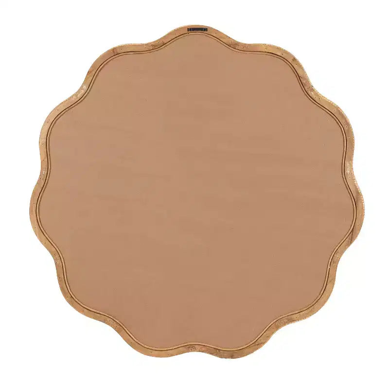 Kate and Laurel Rahfy Scallop Framed Wall Mirror
