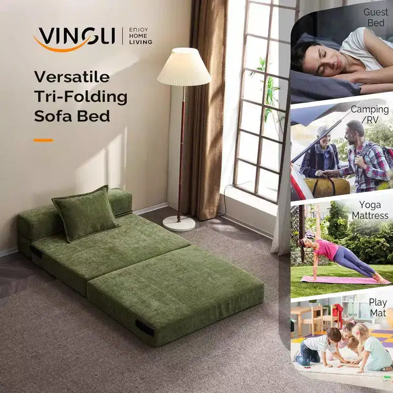 Karl Home |39.4 Wide Portable Sofa Bed