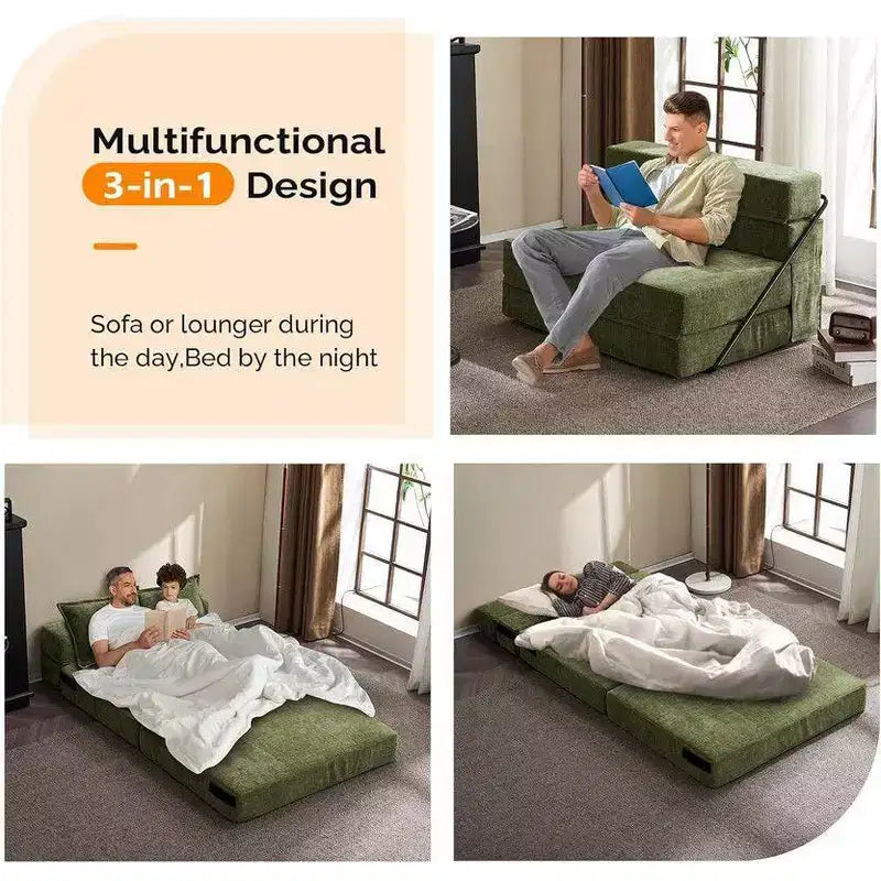 Karl Home |39.4 Wide Portable Sofa Bed