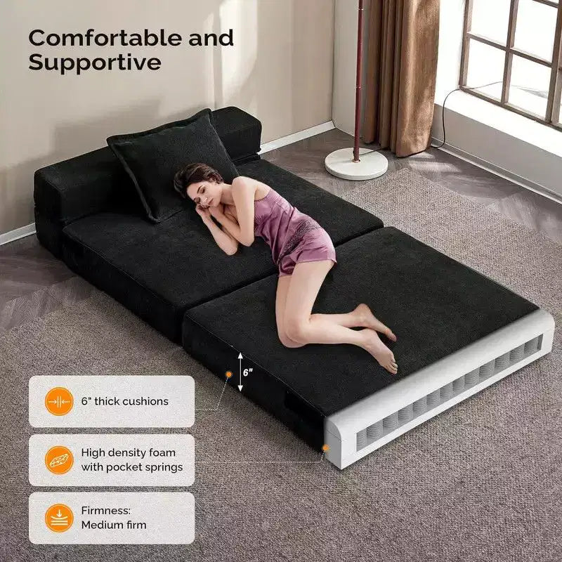 Karl Home |39.4 Wide Portable Sofa Bed
