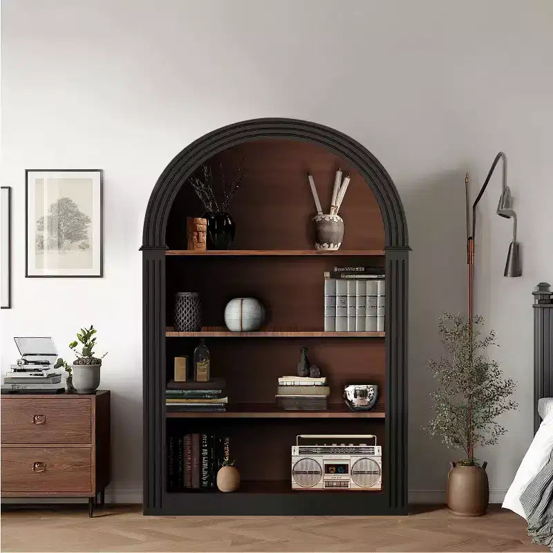 Vatros 4-Shelf Tall Bookshelf