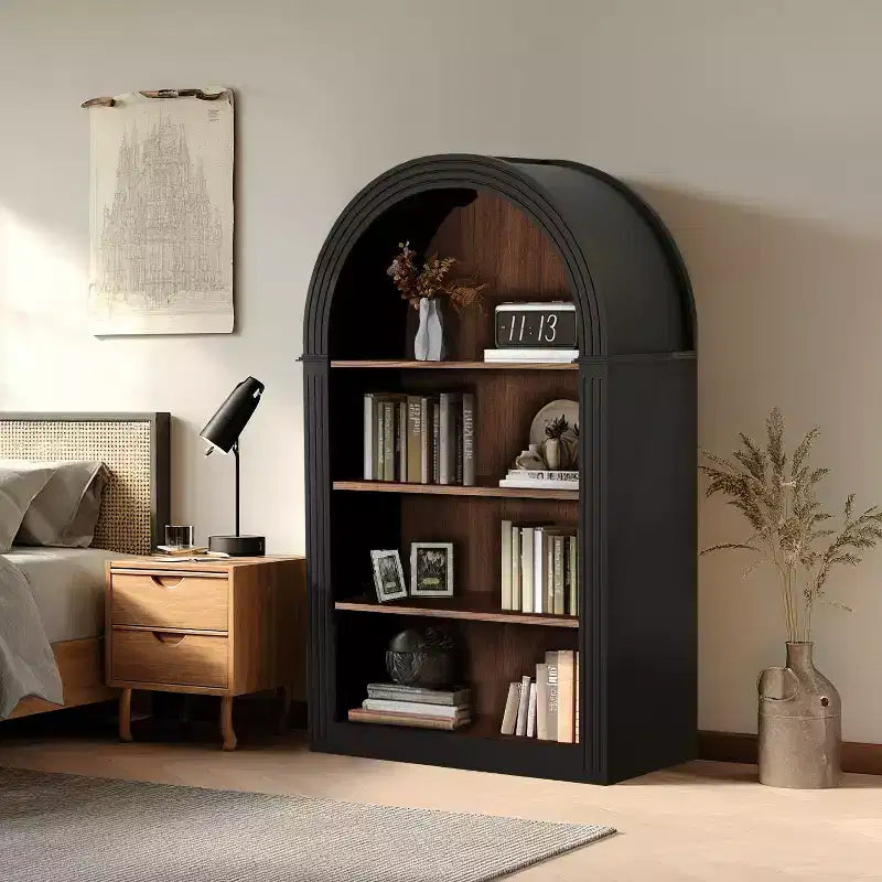 Vatros - Bibliothèque haute à 4 étagères