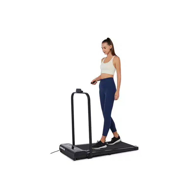 Tapis de marche GoPowerBike GoFit | avec télécommande | vitesse maximale de 9,6 km/h 2-en-1
